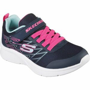 Skechers MICROSPEC-BOLD DELIGHT Dívčí volnočasová obuv, tmavě modrá, velikost