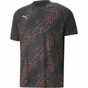 Puma TEAMLIGA GRAPHIC JERSEY Pánské fotbalové triko, černá, velikost L