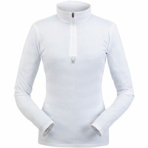 Spyder TEMPTING ZIP T-NECK Dámská mikina, bílá, velikost S