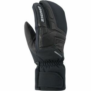 Ziener GLYXOM AS® LOBSTER Lyžařské rukavice, černá, velikost 8