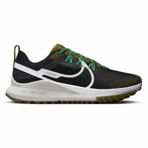 Nike REACT PEGASUS TRAIL 4 Pánská běžecká obuv, černá, velikost 44.5