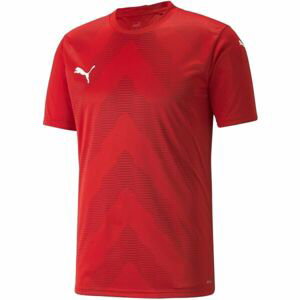 Puma TEAMGLORY JERSEY Pánské fotbalové triko, červená, velikost M