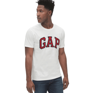 GAP BAS ARCH T Pánské tričko, bílá, velikost XL