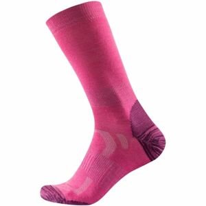 Devold MULTI MERINO LIGHT SOCK WMN Dámské ponožky, růžová, velikost 38-40
