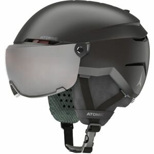 Atomic SAVOR VISOR JR Lyžařská helma, černá, velikost (51 - 55)