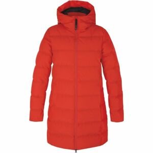 Hannah GAIA Dámský péřový kabát, červená, velikost 36
