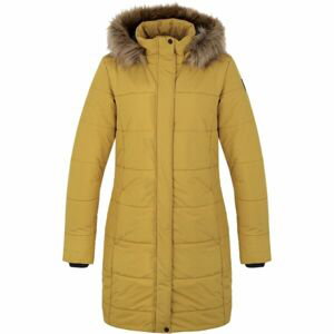 Hannah GEMA Dámský zimní kabát, žlutá, velikost 38