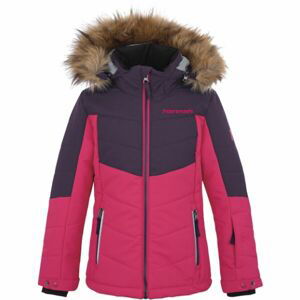 Hannah Dívčí zimní lyžařská bunda Dívčí zimní lyžařská bunda, růžová, velikost 122-128