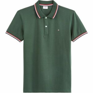 CELIO Pánské polo triko Pánské polo triko, tmavě zelená, velikost XL