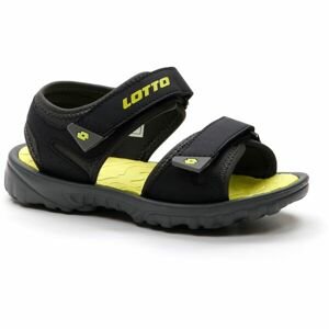 Lotto LAS ROCHAS 1 CL Dětské sandály, černá, velikost 29