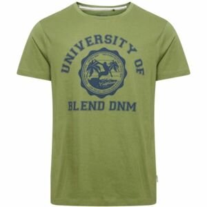 BLEND Pánské tričko Pánské tričko, zelená, velikost M
