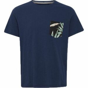 BLEND Pánské tričko Pánské tričko, tmavě modrá, velikost L