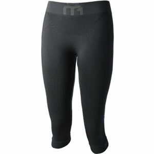 Mico 3/4 TIGHT PANTS M1 SKINTECH W Dámské 3/4 termo kalhoty, černá, veľkosť 2