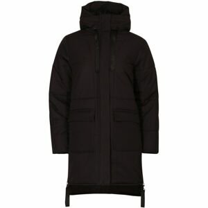 NAX KAWERA Dámský kabát, černá, veľkosť M