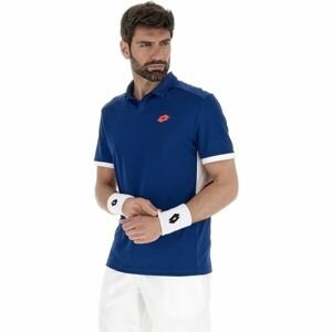 Lotto SQUADRA III POLO Pánské tenisové polo tričko, modrá, velikost XL