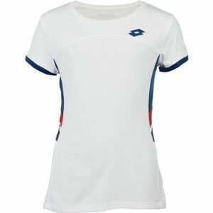 Lotto SQUADRA G III  TEE Dívčí sportovní tričko, bílá, velikost M