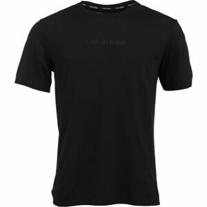 Calvin Klein ESSENTIALS PW S/S Pánské tričko, černá, velikost M
