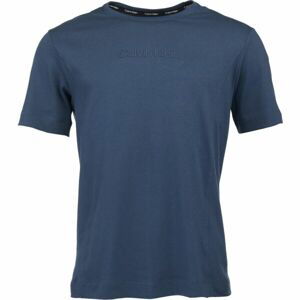Calvin Klein ESSENTIALS PW S/S Pánské tričko, tmavě modrá, velikost XL