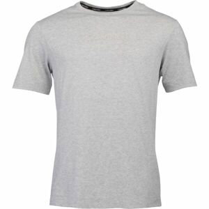 Calvin Klein ESSENTIALS PW S/S Pánské tričko, šedá, velikost L