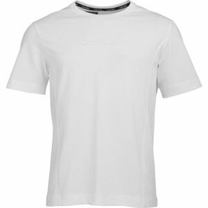 Calvin Klein ESSENTIALS PW S/S Pánské tričko, bílá, velikost XL