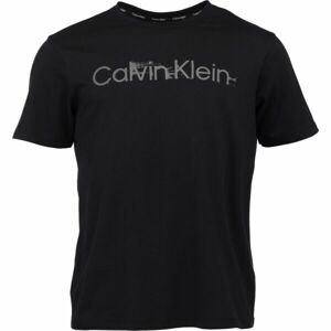Calvin Klein ESSENTIALS PW S/S Pánské tričko, černá, velikost XL