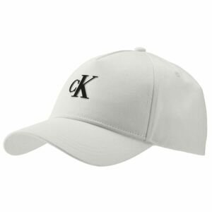 Calvin Klein ESSENTIAL CAP Pánská kšiltovka, bílá, velikost UNI