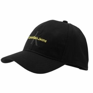 Calvin Klein MONOGRAM CAP Dámská kšiltovka, černá, velikost UNI
