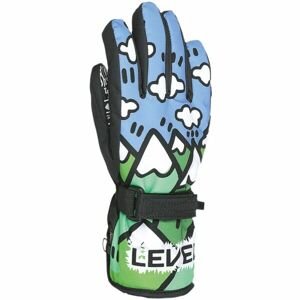 Level JUNIOR Dětské rukavice, černá, velikost