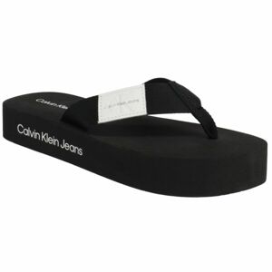 Calvin Klein FLATFORM FLIPFLOP Dámské žabky, černá, veľkosť 36