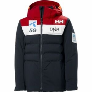 Helly Hansen CYCLONE Chlapecká lyžařská bunda, tmavě modrá, veľkosť 12