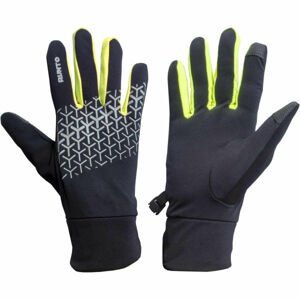 Runto CROSS Běžecké rukavice, černá, velikost L/XL