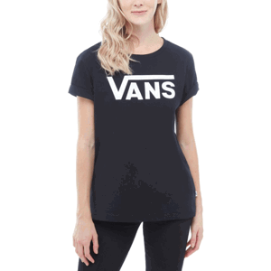 Vans WM FLYING V CREW TEE Dámské triko, černá, velikost XL