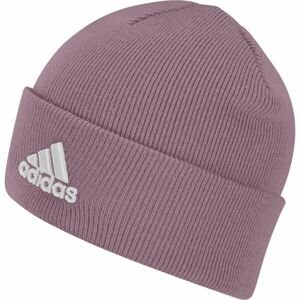 adidas LOGO BEANIE CUF Dámská čepice, růžová, veľkosť osfw