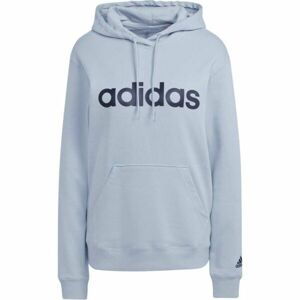 adidas LIN FT HD Dámská mikina, světle modrá, velikost XL