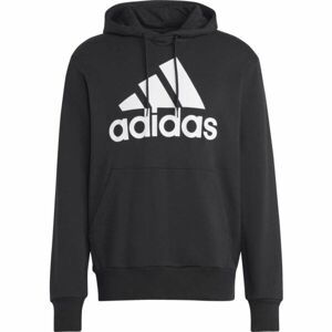 adidas BIG LOGO HOODIE Pánská mikina, černá, veľkosť M