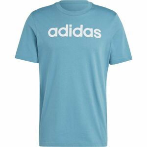 adidas LIN SJ T Pánské tričko, zelená, velikost XXL