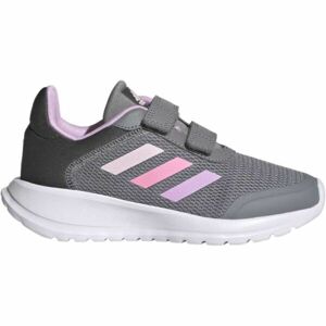 adidas TENSAUR RUN 2.0 CF K Dětská sportovní obuv, šedá, velikost 36 2/3