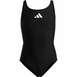 adidas 3 BARS Dívčí plavky, černá, veľkosť 128