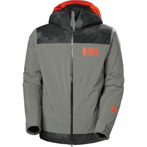 Helly Hansen POWDREAMER 2.0 Pánská lyžařská bunda, tmavě šedá, velikost