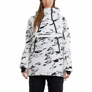FUNDANGO HOOPER ANORAK Dámská lyžařská/snowboardová bunda, bílá, velikost XL