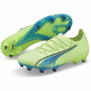 Puma ULTRA ULTIMATE FG/AG WMS Dámské kopačky, světle zelená, velikost 37.5