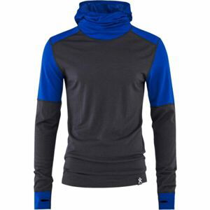 Bula MERINO WOOL HOODIE Pánská Merino mikina, tmavě šedá, veľkosť L