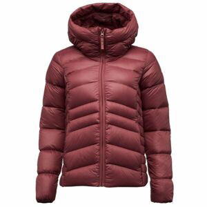 Columbia AUTUMN PARK DOWN HOODED JACKET Dámská péřová bunda, vínová, velikost L