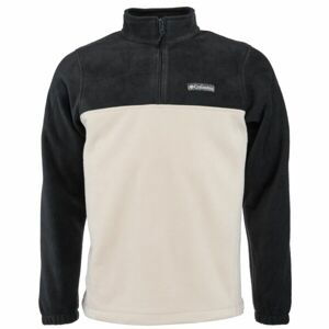 Columbia STEENS MOUNTAIN HALF ZIP Pánská mikina, béžová, velikost XXL