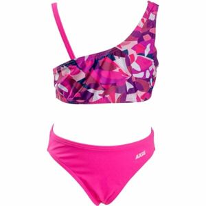 Axis TWO-PIECE SWIMSUIT Dívčí dvoudílné plavky, růžová, velikost