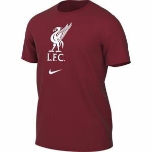 Nike LFC M NK CREST SS TEE Pánské tričko, vínová, velikost L