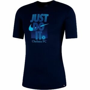 Nike CHELSEA FC Pánské tričko, tmavě modrá, velikost M