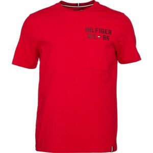 Tommy Hilfiger GRAPHIC S/S TEE Pánské tričko, červená, velikost M