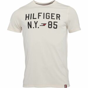 Tommy Hilfiger GRAPHIC S/S TRAINING TEE Pánské tričko, bílá, velikost L