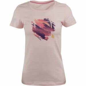 ALPINE PRO EFECTA Dámské tričko, růžová, velikost L